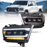 VLAND LED Headlights For Dodge RAM 1500 2019-2024